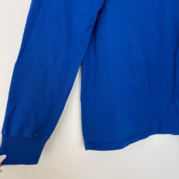 Champion Royal Blue Crewneck Long Sleeve Shirt - Picture 5 of 9